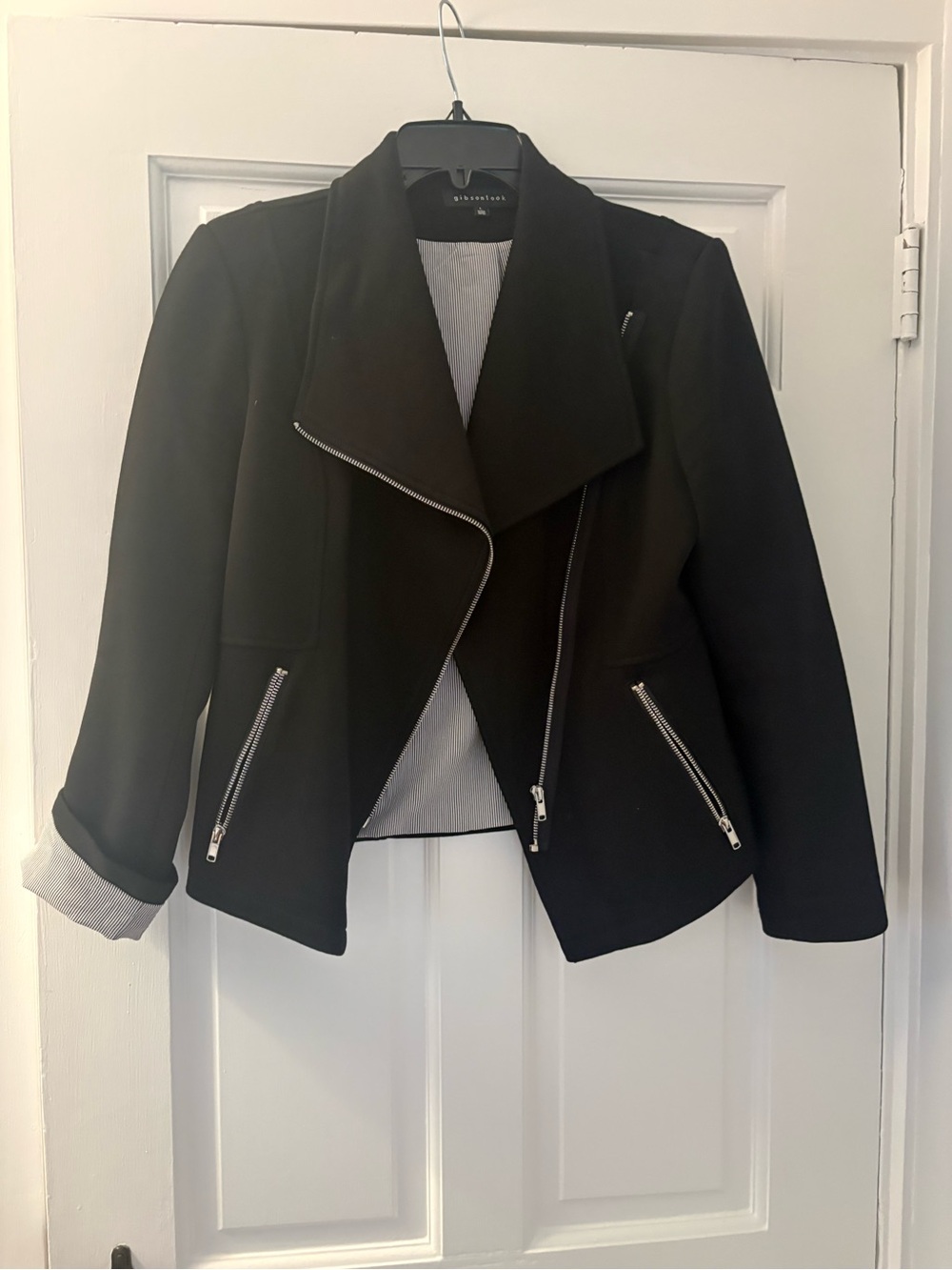 Gibson Look moto black blazer